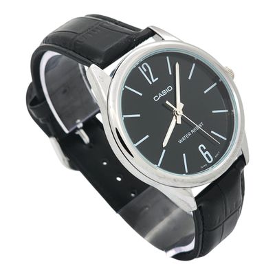 Imagen 2 del producto Reloj caballero MTP-V005L-1B correa cuero negro