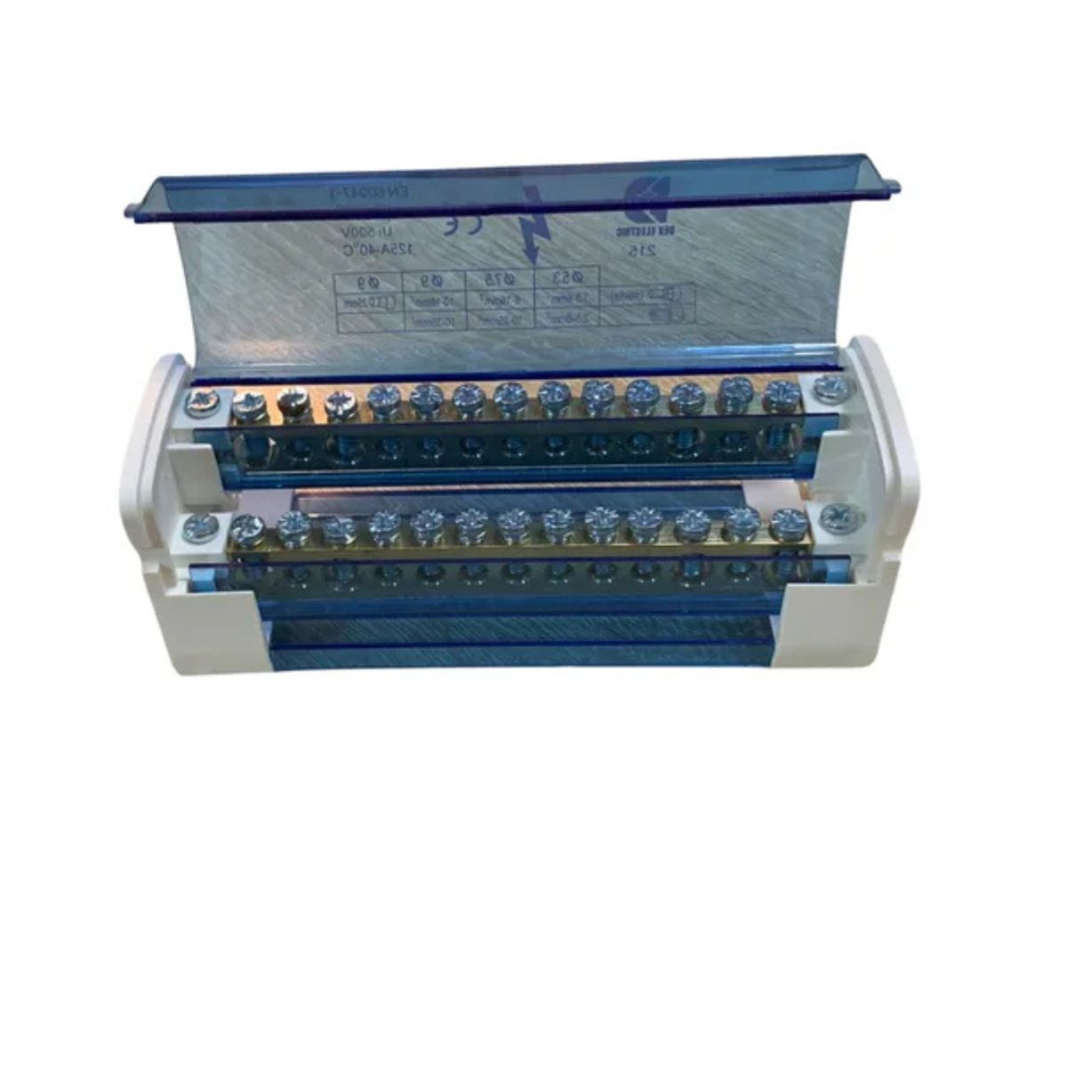 GENERICO - REPARTIDOR BIPOLAR 15 POSIC. 125A (OCUPA 8 MOD.)