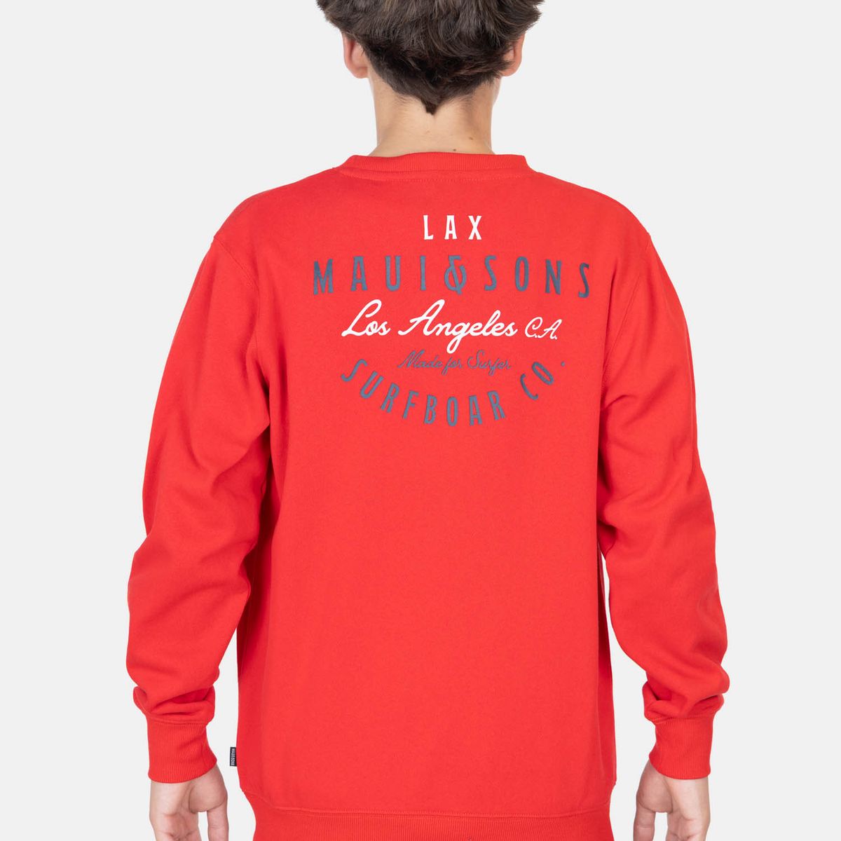 MAUI AND SONS - Poleron CR Vaenil Rojo Infantil Maui And Sons - Rojo
