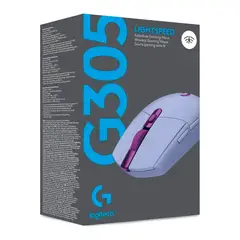 LOGITECH - Mouse Inalámbrico G305 Lightspeed - Lila