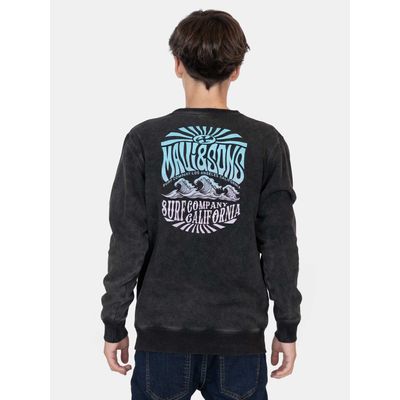 Imagen 2 del producto Poleron CR Tylior Negro Infantil - Negro