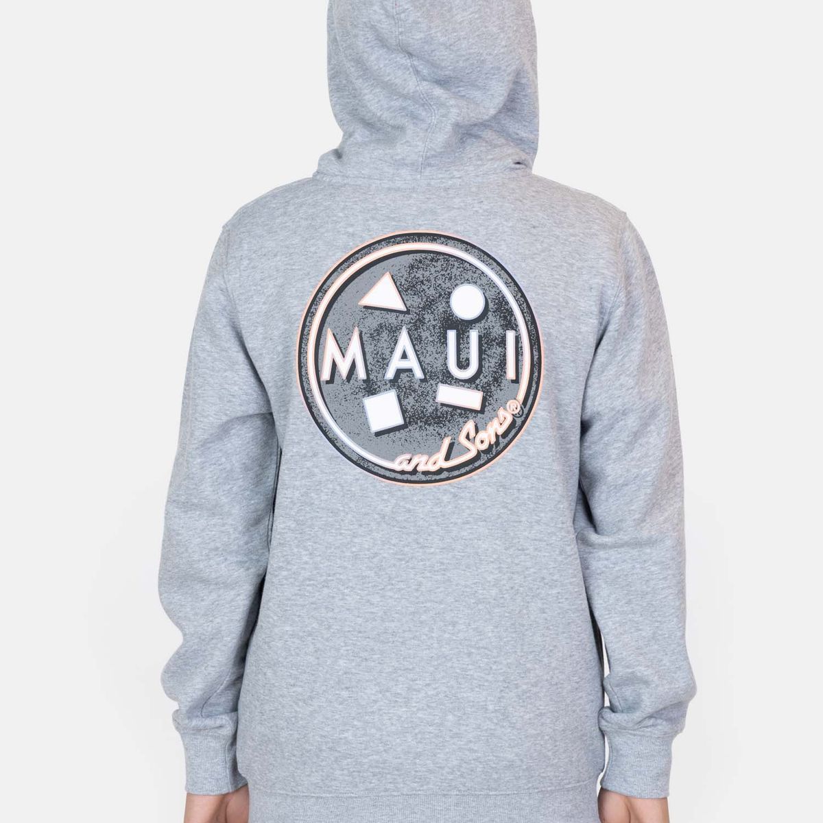 MAUI AND SONS - Poleron FZ  Seavie Gris Infantil Maui And Sons - Gris