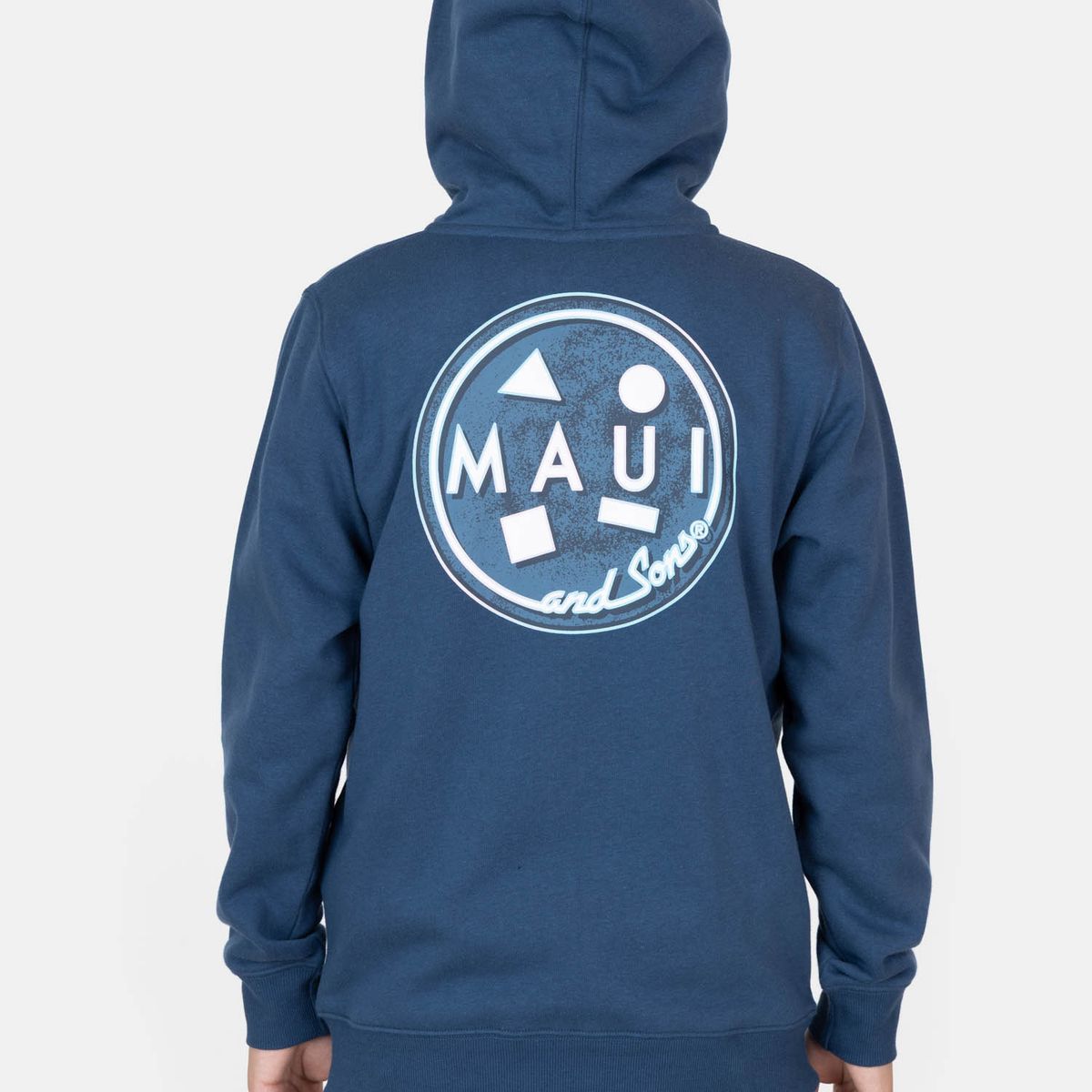 MAUI AND SONS - Poleron FZ  Seavie Celeste Infantil Maui And Sons - Celeste