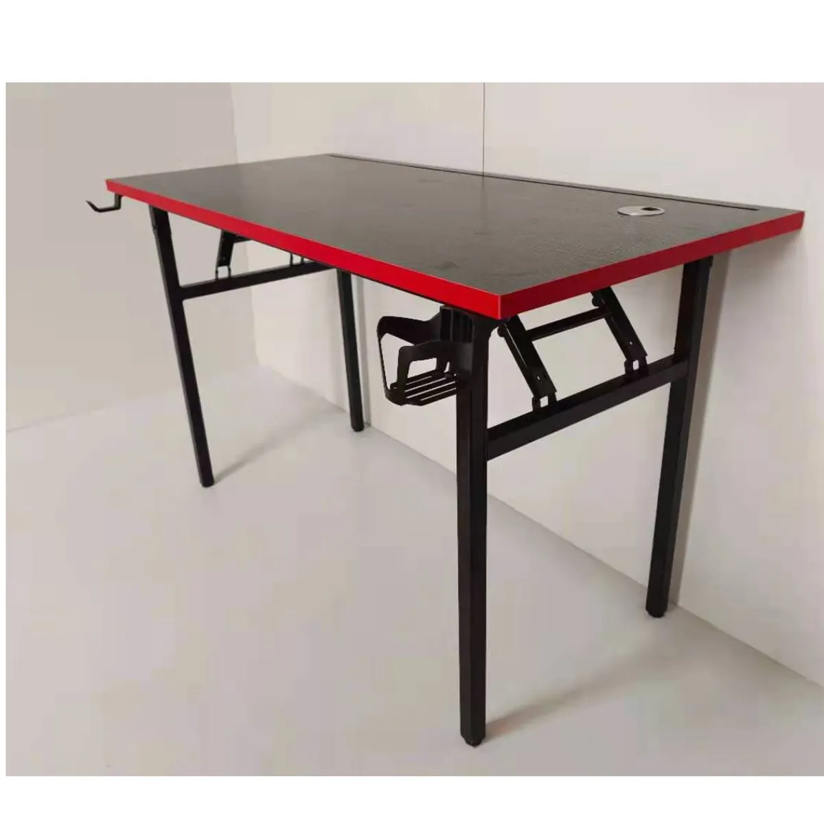 GENERICO - Mesa Plegable para Trabajos pesados Uso Industrial 130×60 CM Roja