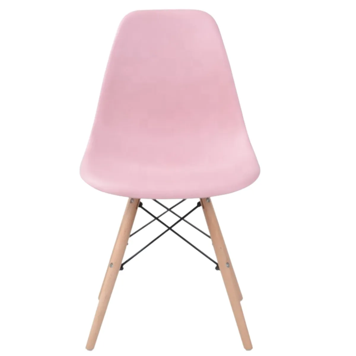GENERICO - Silla de comedor eames DWS Rosada