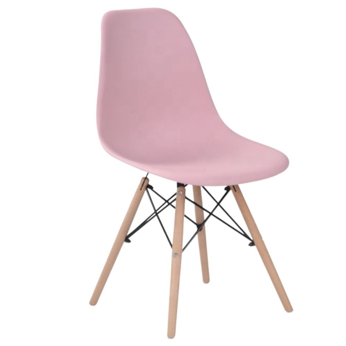 GENERICO - Silla de comedor eames DWS Rosada