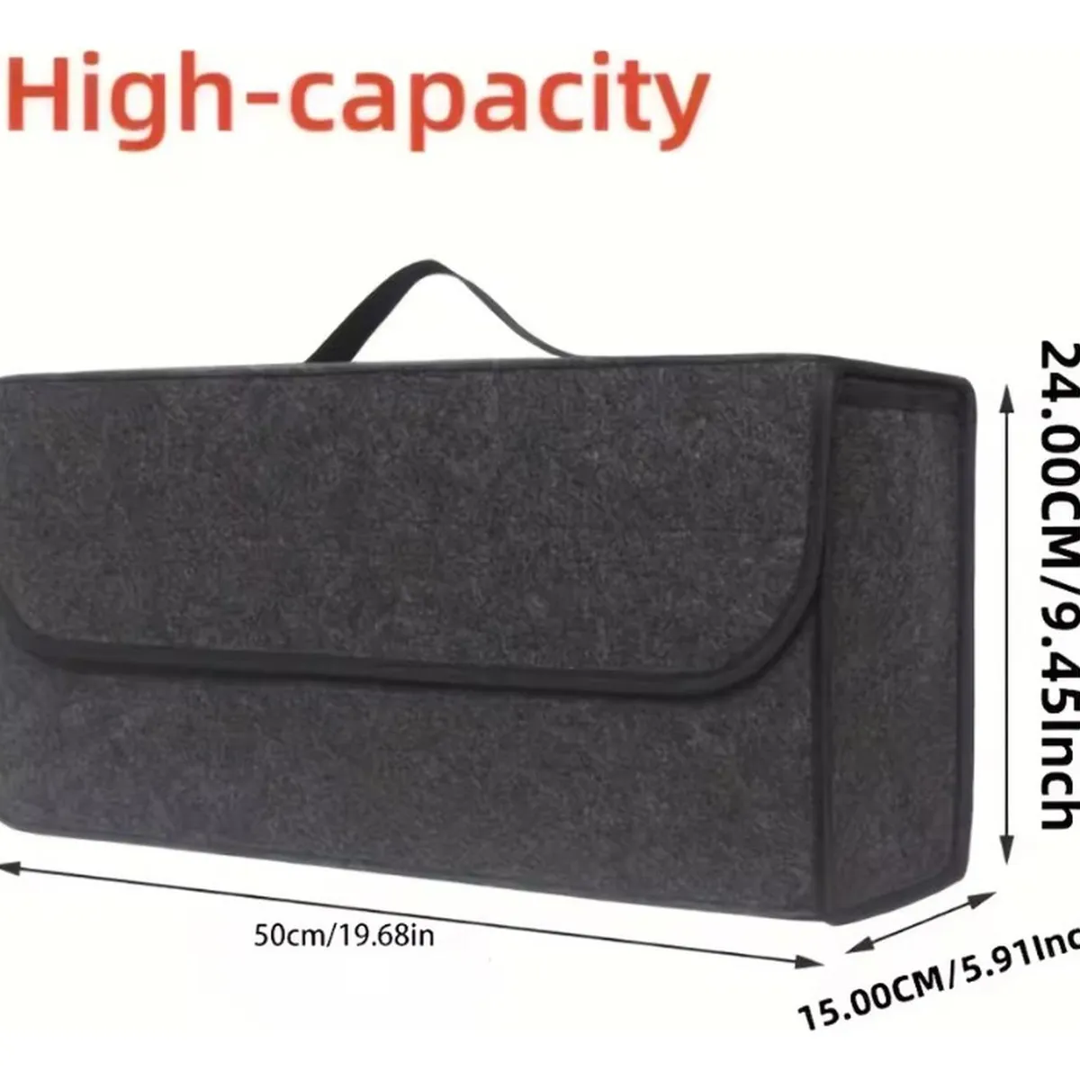 GENERICO - Bolso Maletin Organizador Alfombra Maletero Auto