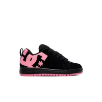 Zapatillas Dc Court Graffik Cadete Negro
