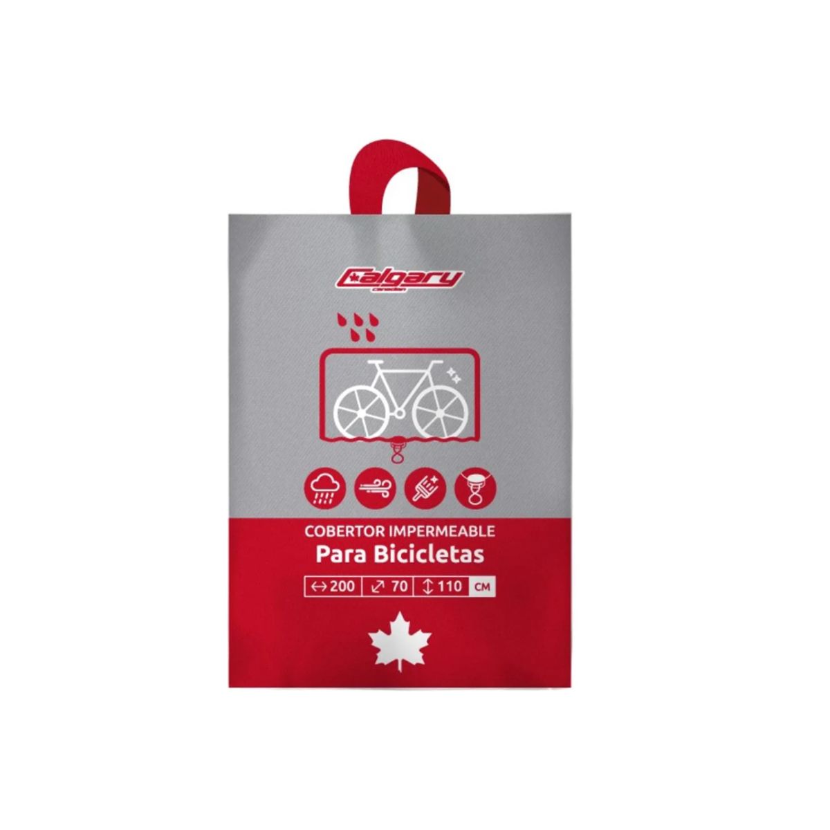 CALGARY - Carpa Cobertor Funda Para Bicicleta Impermeable 110 X 200cm