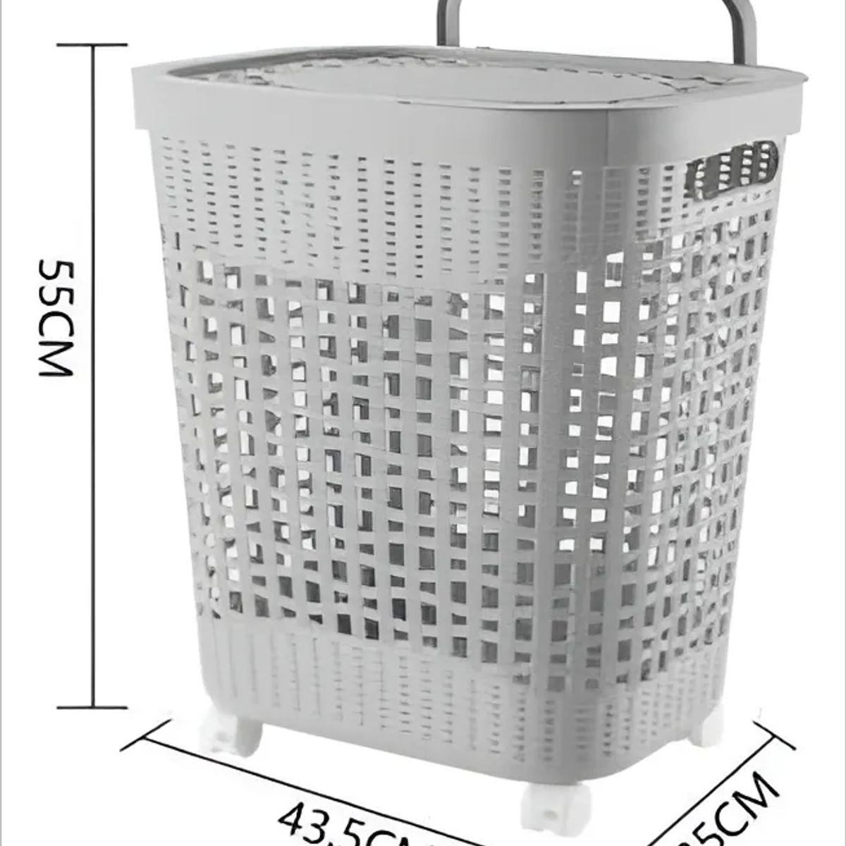 GENERICO - Cesta De Ropa Con Ruedas
