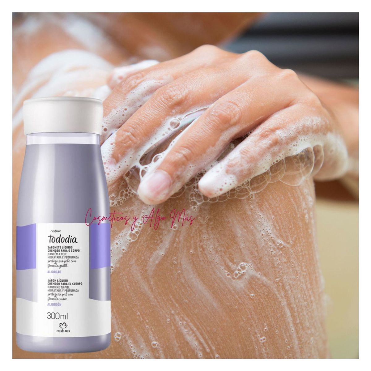 GENERICO - Jabón Líquido Cremoso Algodón 300ml