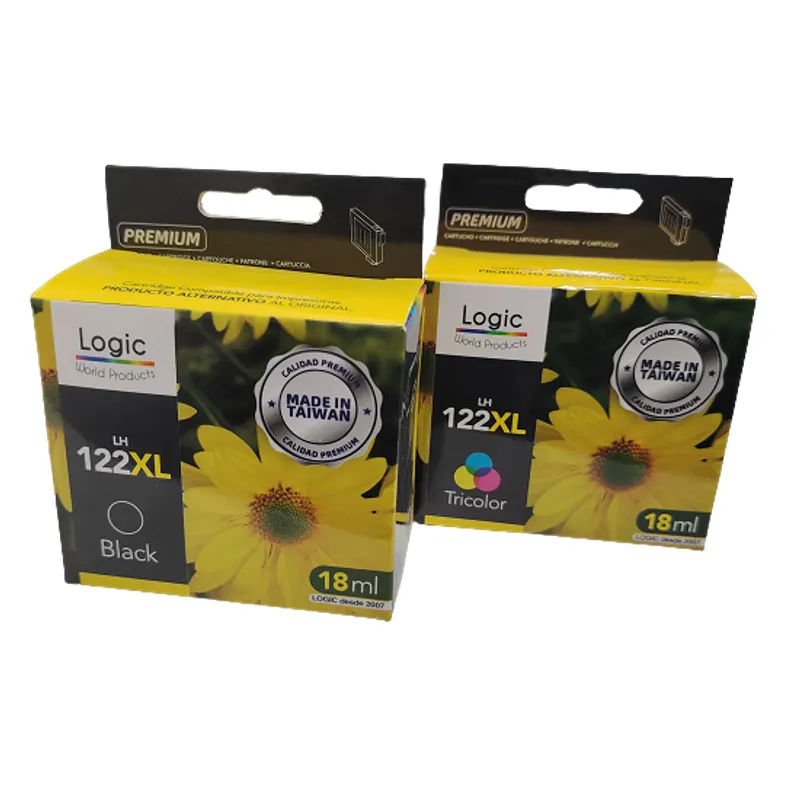 LOGIC - Pack Cartuchos 122XL Logic