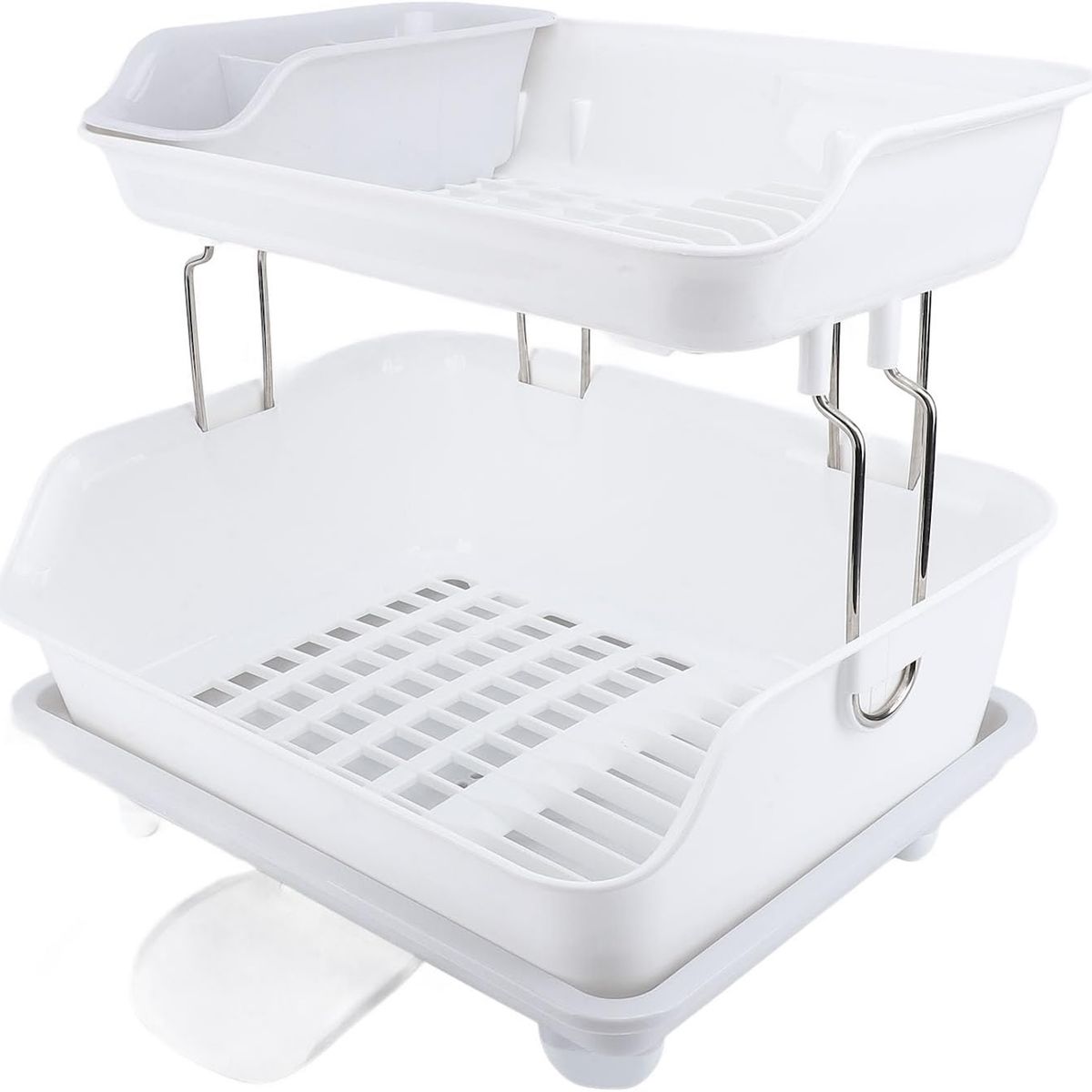 GENERICO - Escurridor De Platos De 2 Niveles Plástico