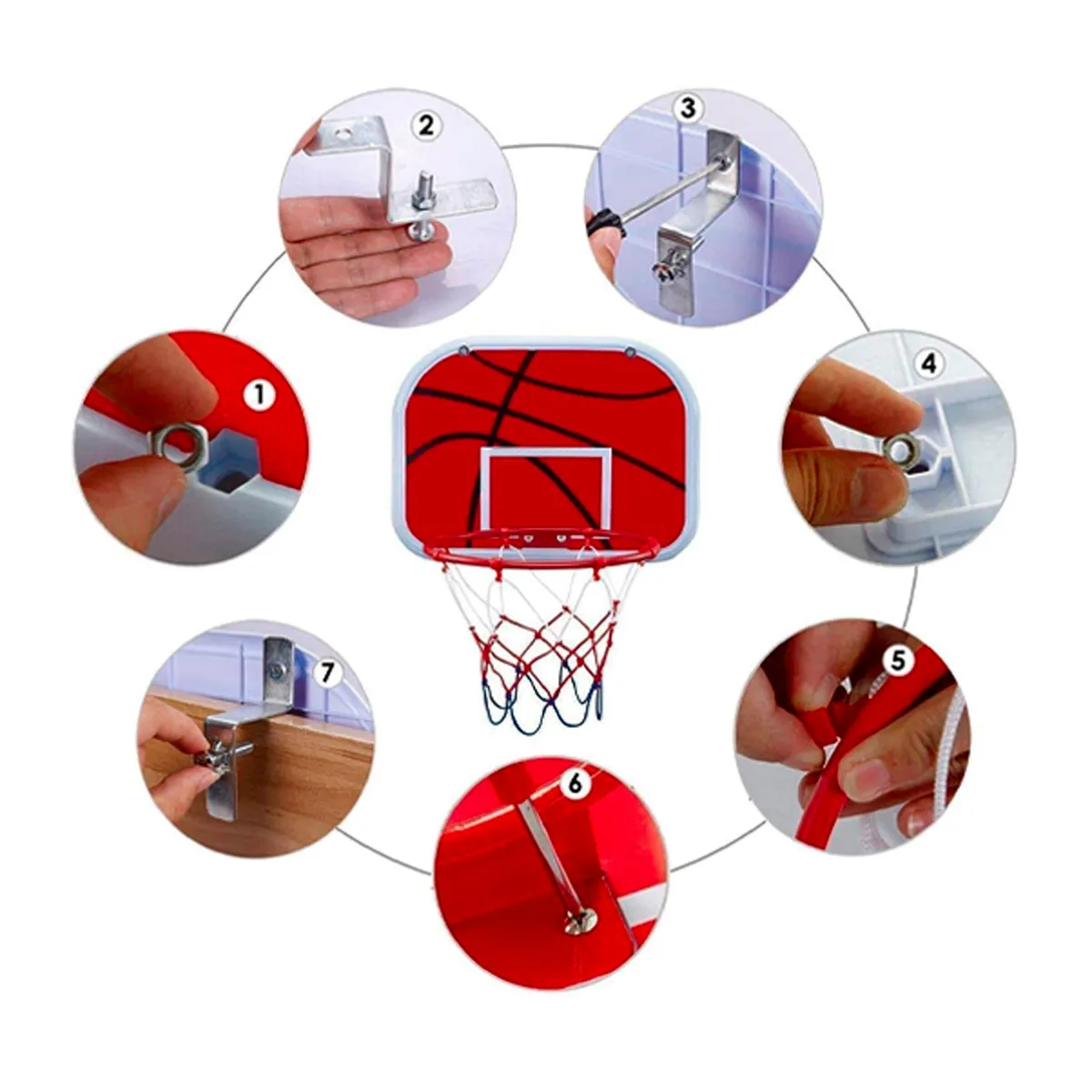 SDFIT - Tablero De Basketball Infantil + Pelota 0754-825a