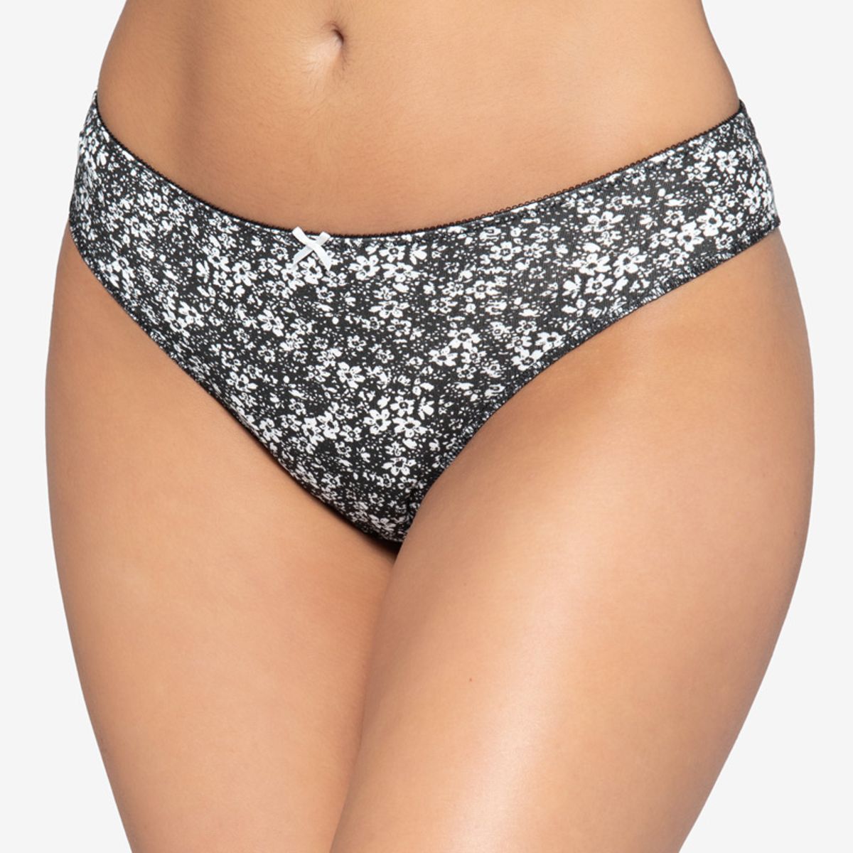 LADY GENNY - Tripack Tanga Algodón Spandex