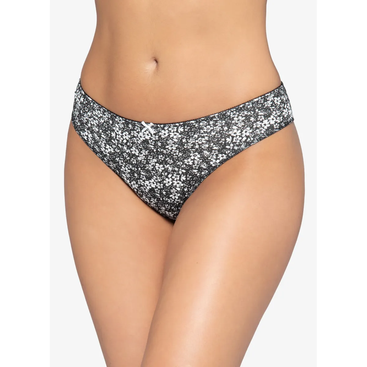 LADY GENNY - Tripack Tanga Algodón Spandex