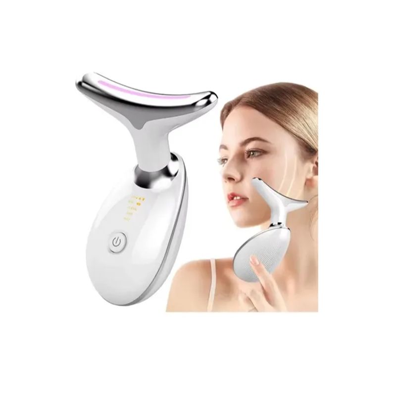 GENERICO - Masajeador Eléctrico Cuello Rostro Para Lifting Facial Relax