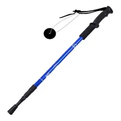 GENERICO - Bastones De Trekking Bastón Camping Senderismo Caminata Azul