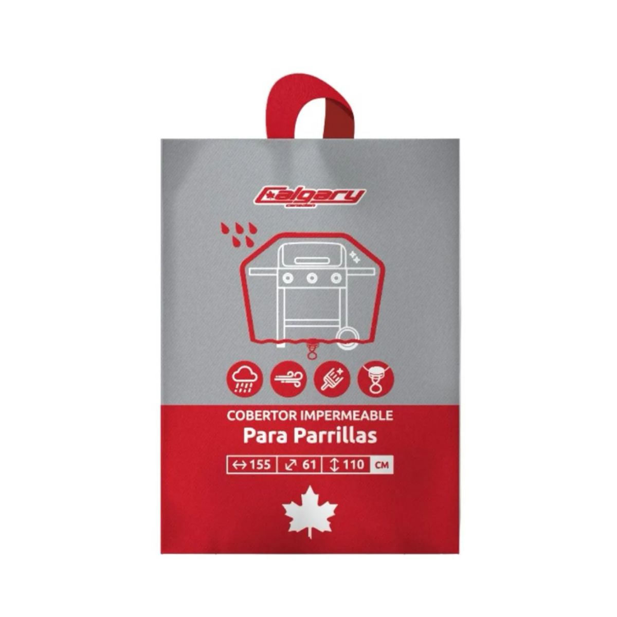 CALGARY - Cobertor Parrilla Asador Exterior Funda Protector Barbacoa