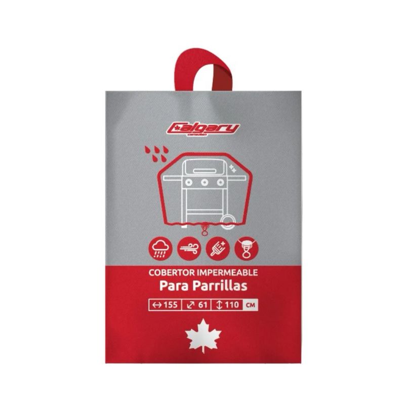 CALGARY - Cobertor Parrilla Asador Exterior Funda Protector Barbacoa