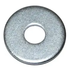 METALFER - Golilla Plana Calibrada De 1/2 Pulgada 100 Unidades