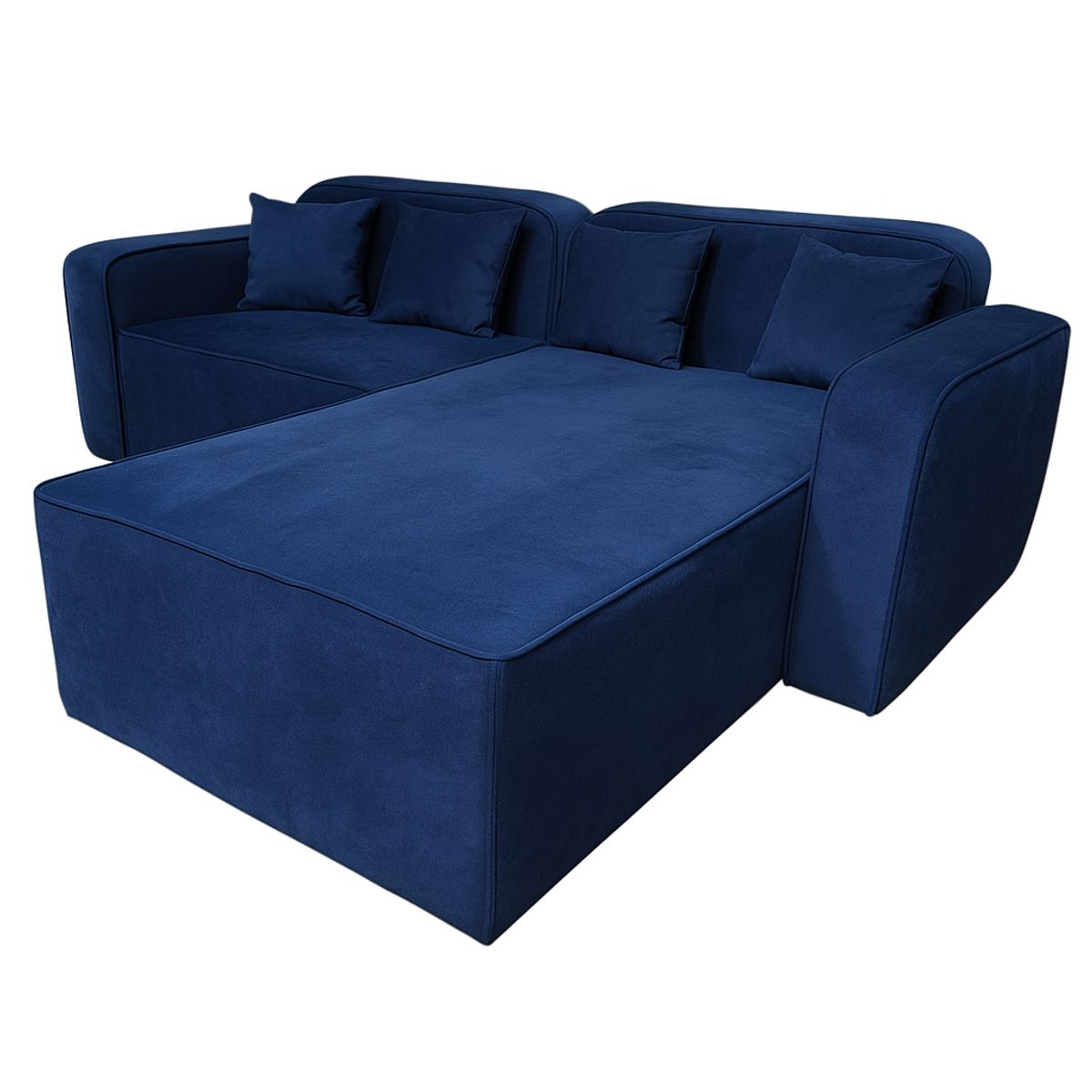 GENERICO - L Roma Medidas 220X150 Color  Azul marino