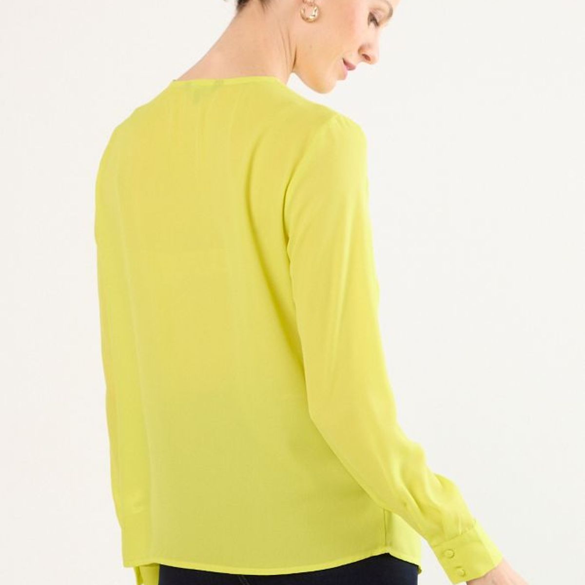 MA GRIFFE - Blusas Mujer Amarillo Magriffe