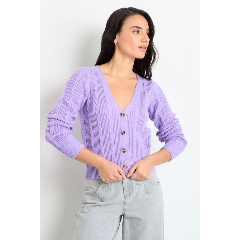 IO - Sweater Mujer Morado Io