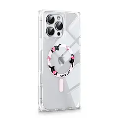 KBOD - Carcasa Para Teléfonos Blox Pet A90 Diseños Gatos Rosa Para iPhone 11