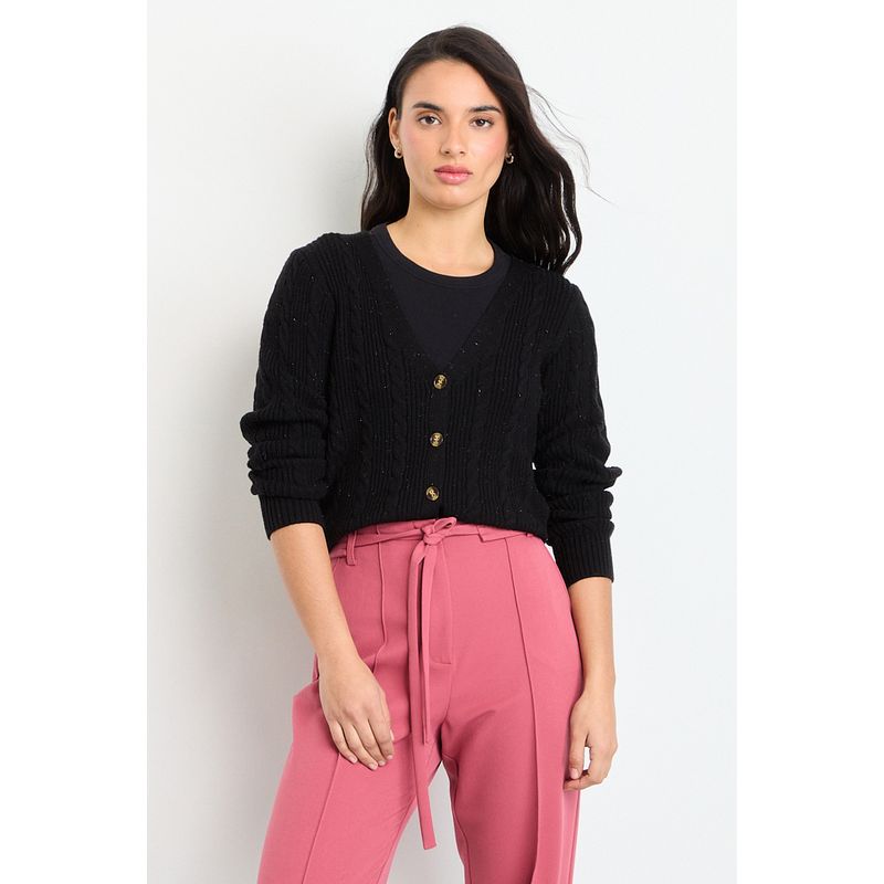 IO - Sweater Mujer Negro Io