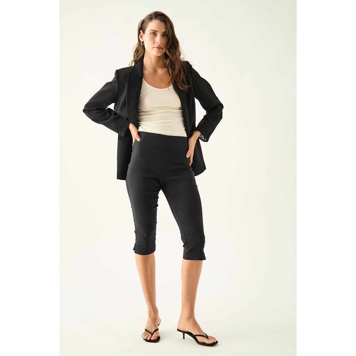 ASH - Pantalon Negro Mujer Ash