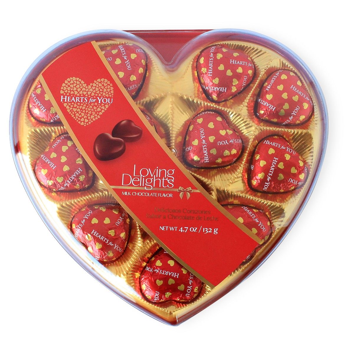VALENTTE - Bombones De Chocolate Hearts For You Loving Delights 12un