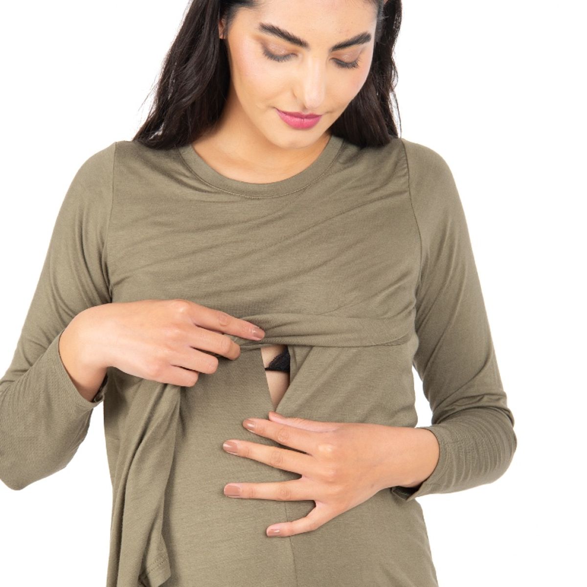 MADREMIA - Polera Maternal Lactancia Maria Madremía