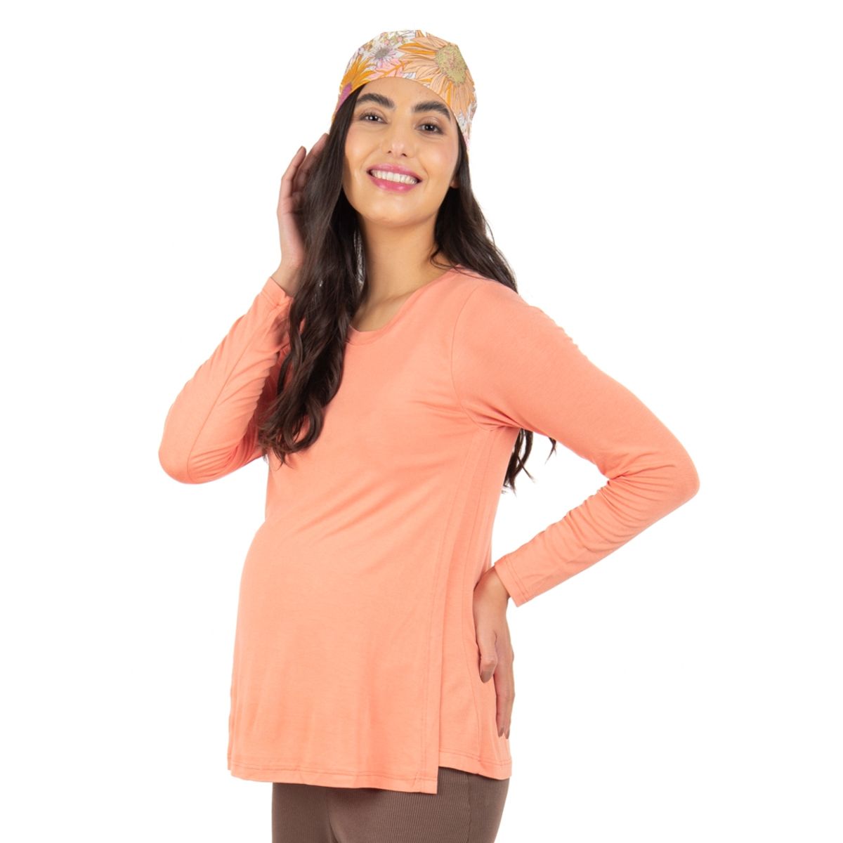 MADREMIA - Polera Maternal Lactancia Maria Madremía