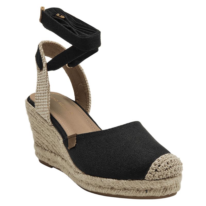 BRUNO ROSSI - Alpargata Mujer Casual Negro Bruno Rossi