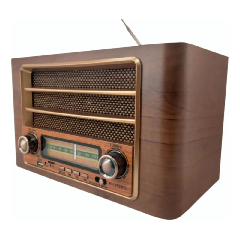MLAB - Radio Retro Vintage Mlab Bluetooth Usb Recargable 9471