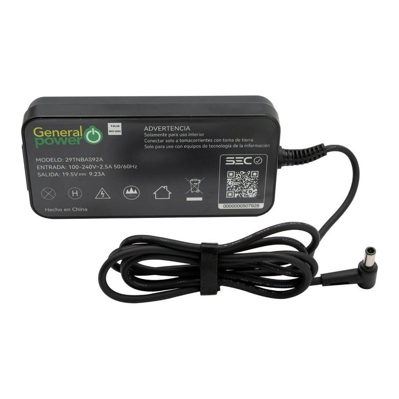 GENERAL POWER - Cargador General Power para Notebook Gamer Asus 195V923A