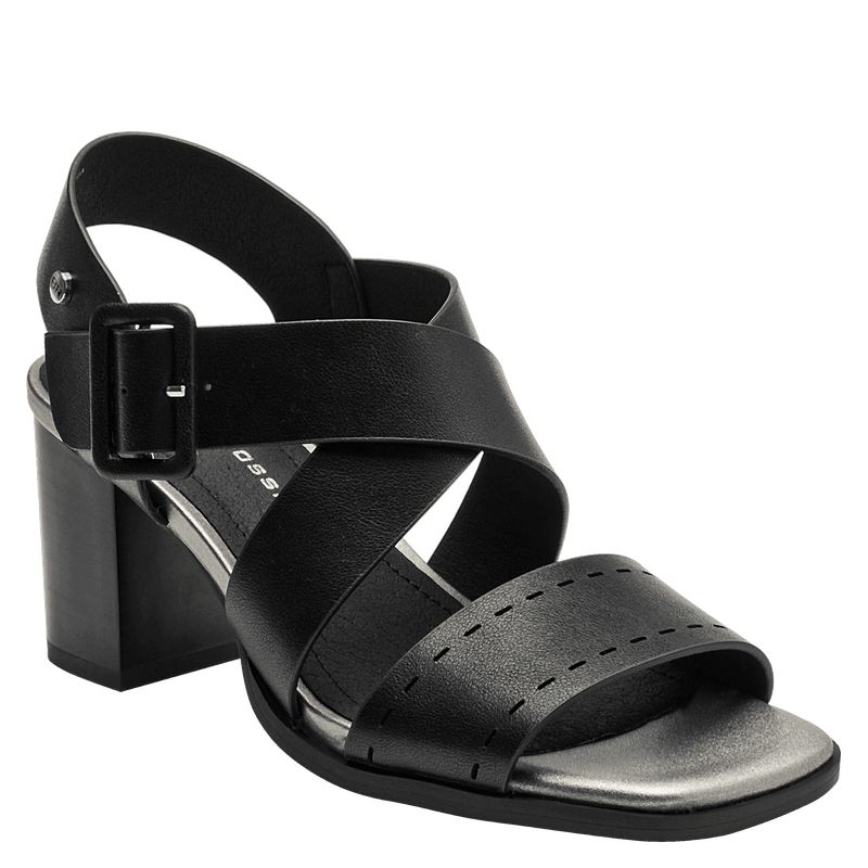 BRUNO ROSSI - Sandalia Mujer Formal Negro Bruno Rossi