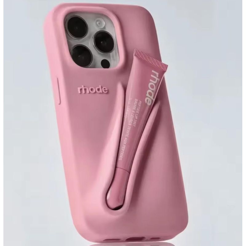 GENERICO - Carcasa Celular Diseño Para Guardar Rhode - Rosa