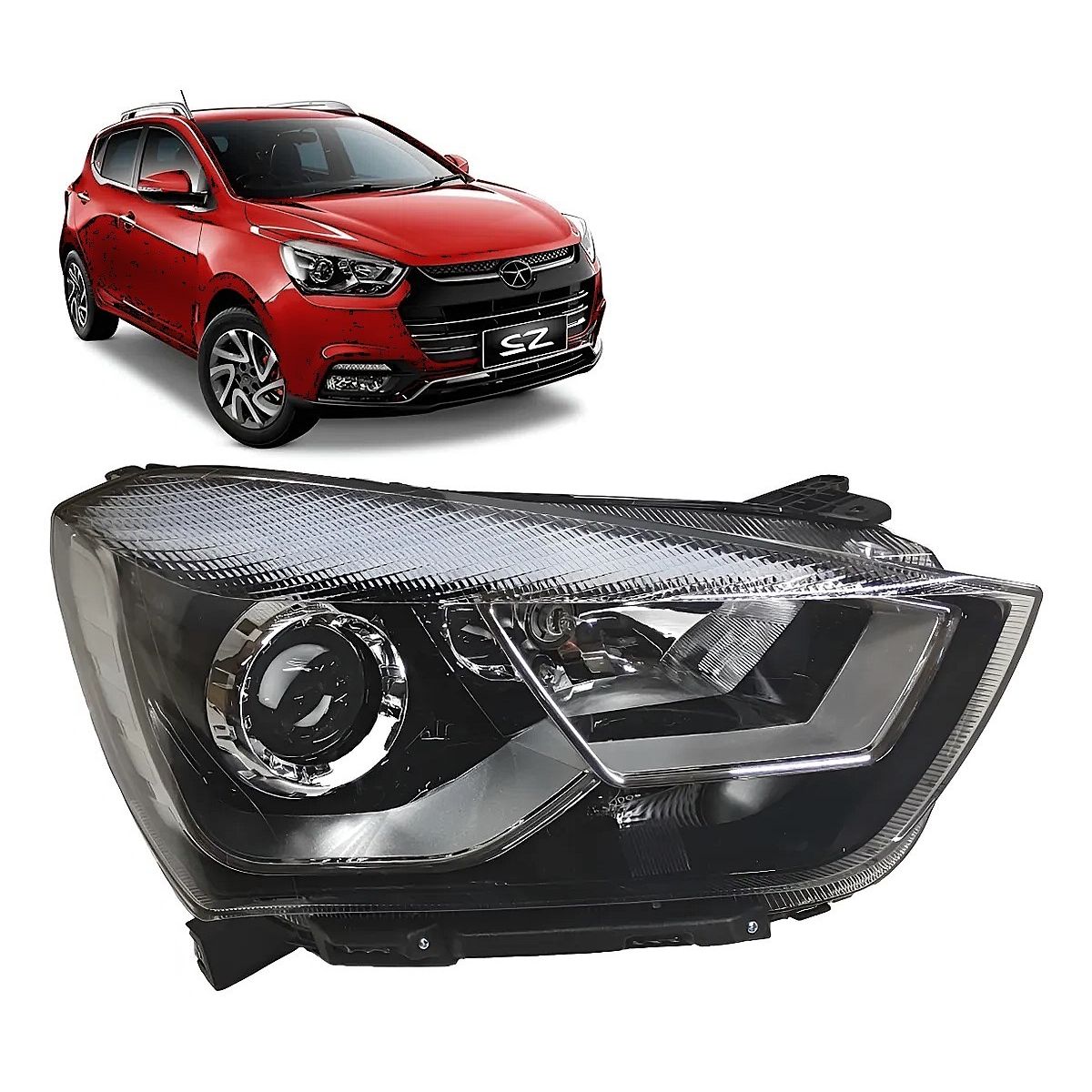 GENERICO - Optico Derecho PARA Jac S2 1.5 2016 – 2022