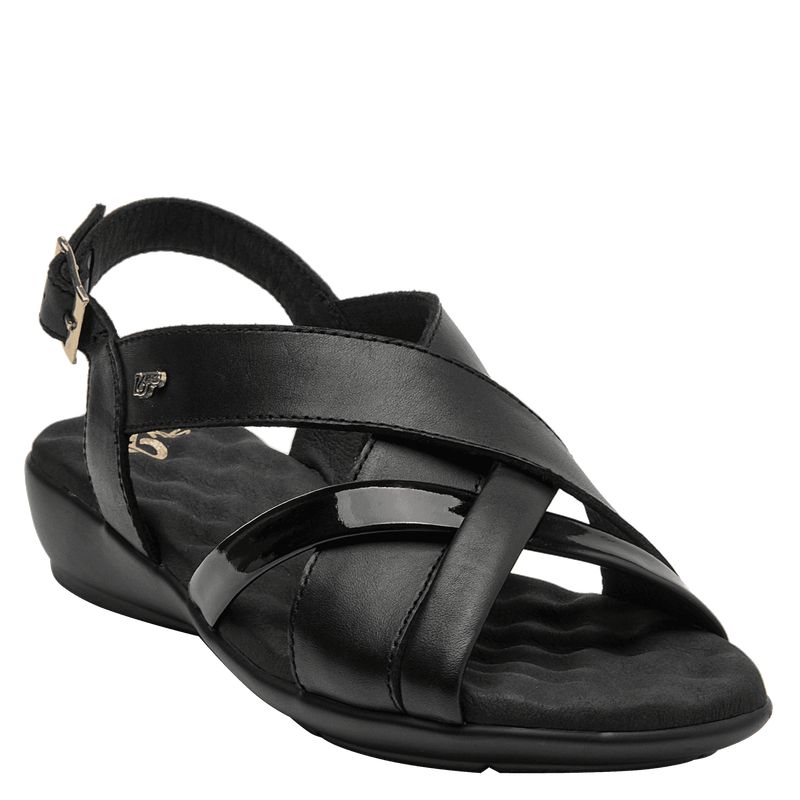 16 HRS - Sandalia Mujer Casual Negro 16 Hrs