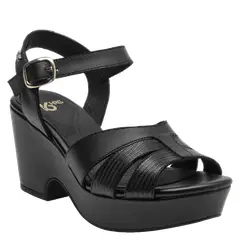 16 HRS - Sandalia Mujer Casual Negro