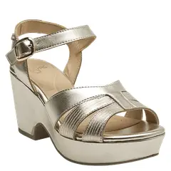 16 HRS - Sandalia Mujer Casual Dorado