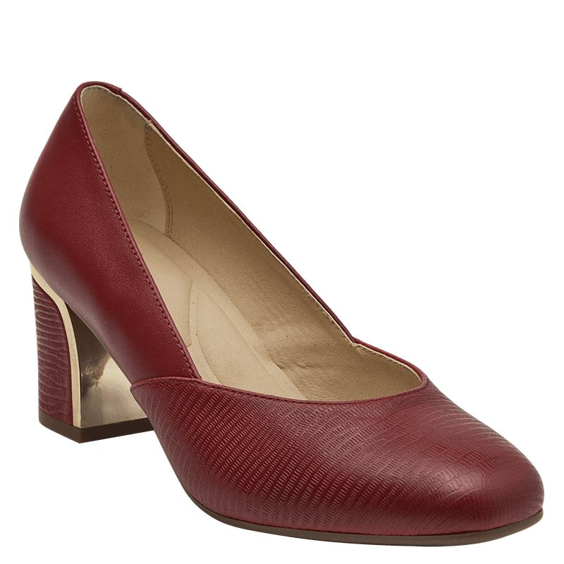 16 HRS - Zapato Mujer Formal Rojo 16 Hrs