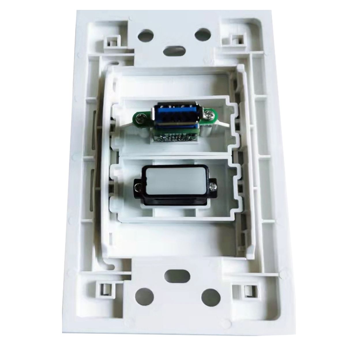 GENERICO - PLACA A MURO HDMI Y USB 30 TIPO COPLA