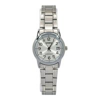 Reloj dama LTP-V002D-7B acero inoxidable fondo plateado