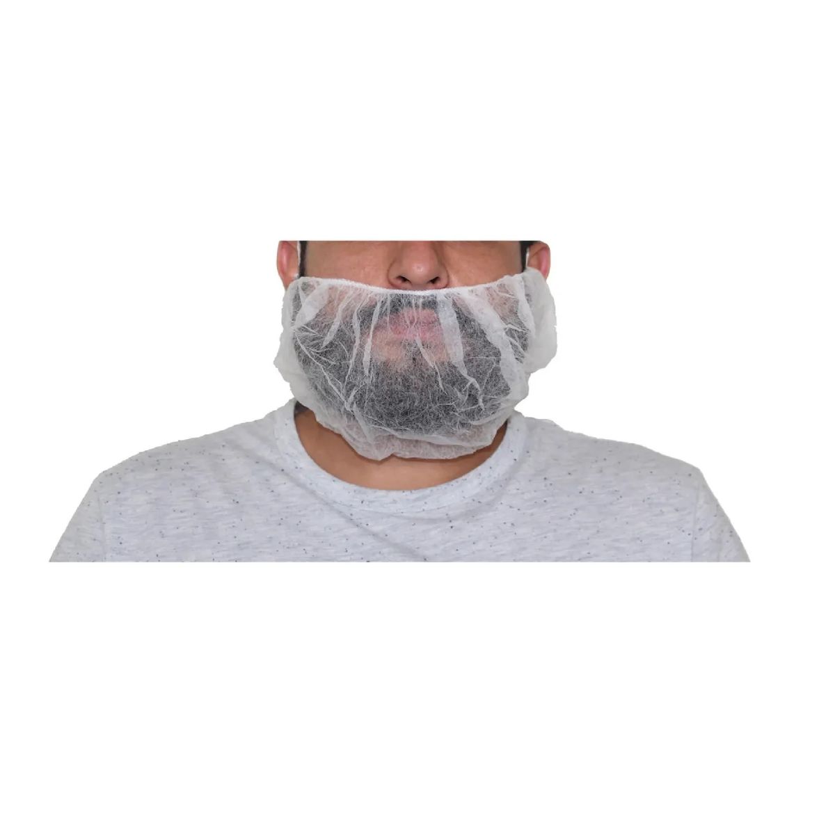 REUTTER - Cubre Barba Desechable Elastico Pack X 2000uni Tresor Blanco