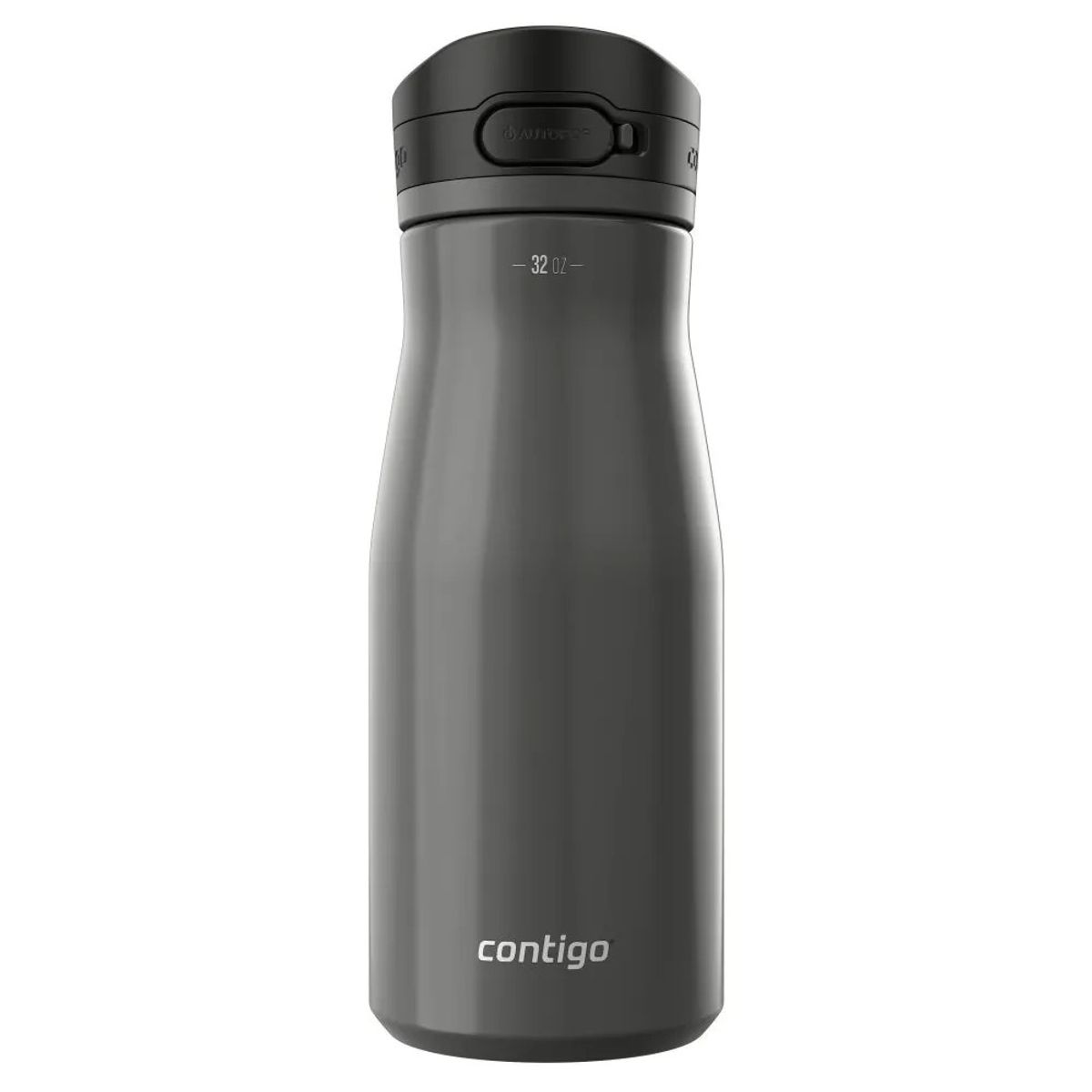 CONTIGO - Jackson Chill Autopop Botella de Agua Acero Inoxidable 946ml Gris