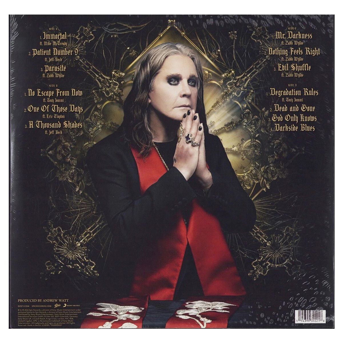 GENERICO - Ozzy Osbourne -Patient Number 9- Vinilo Doble