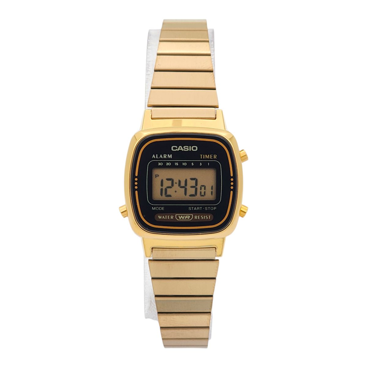 CASIO - Reloj Casio dama LA-670WGA-1 acero dorado marcos dorado